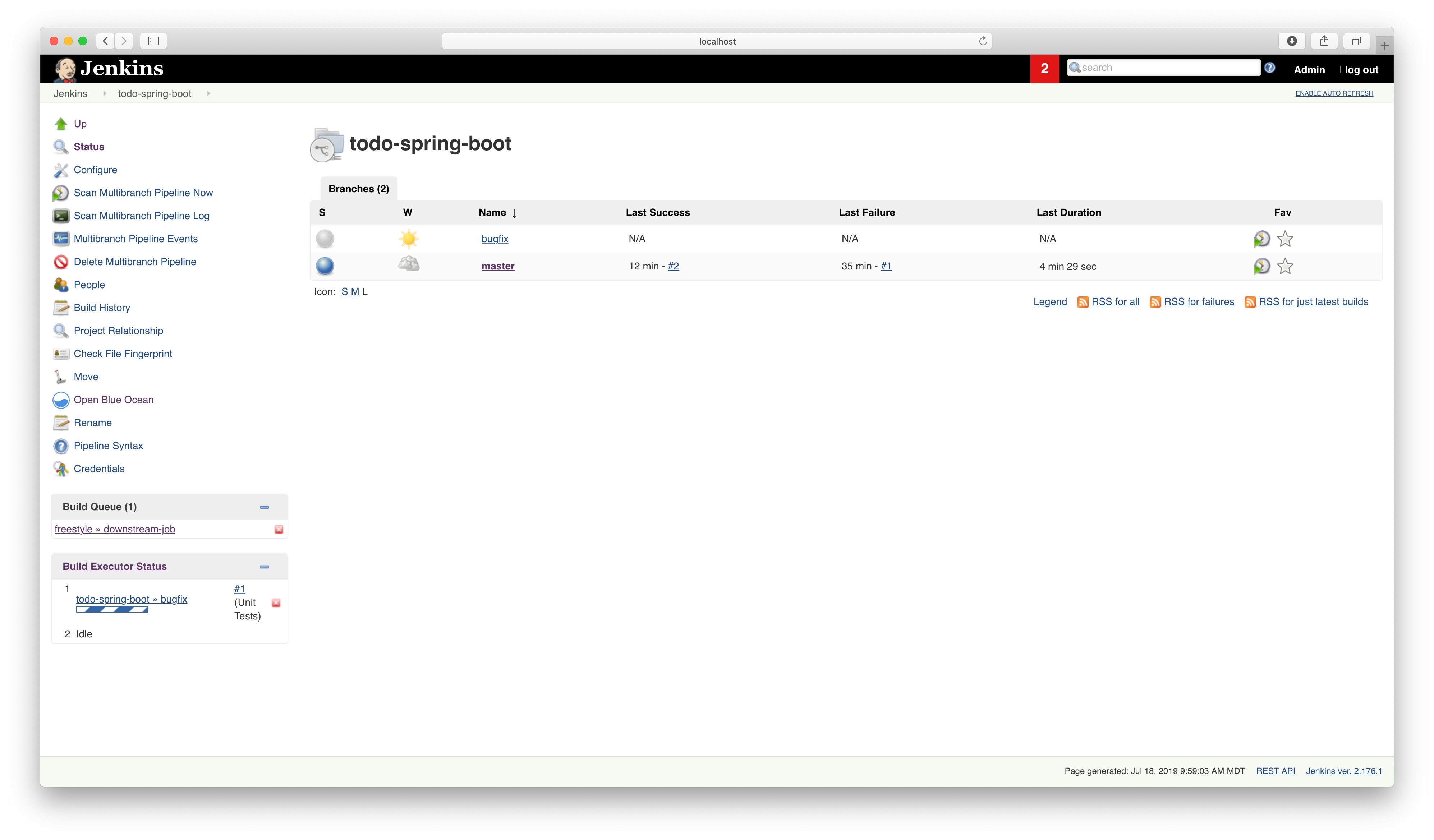 Bugfix Branch