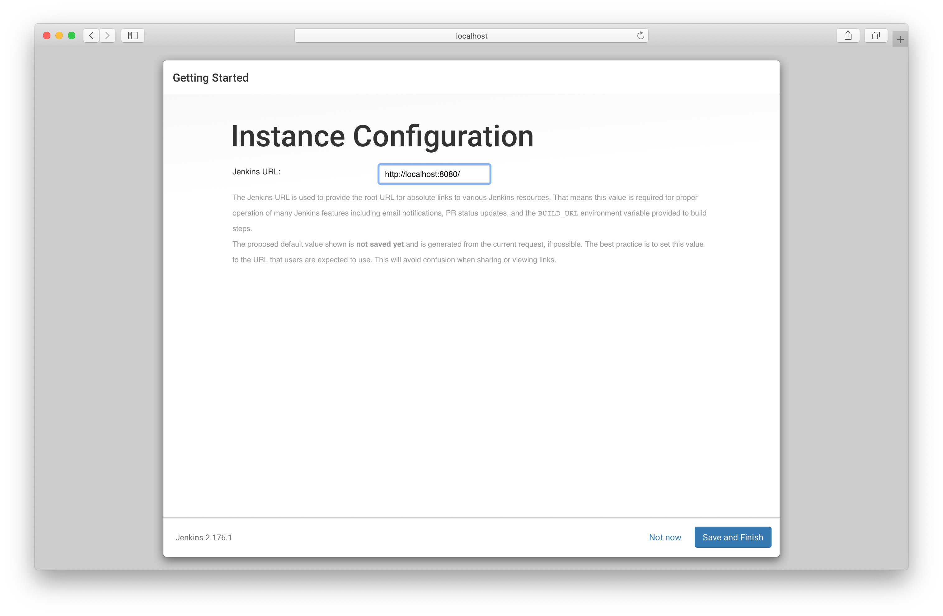 Instance Configuration